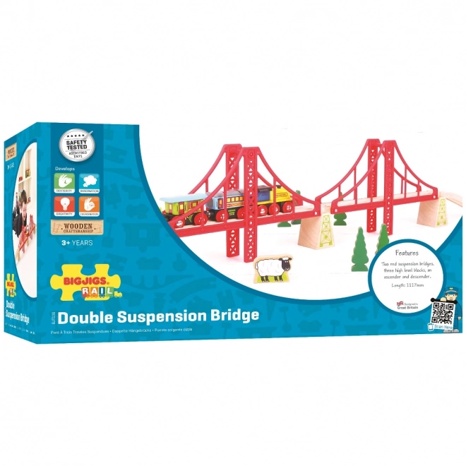 Bigjigs Rail Dobbelt Jernbanebro