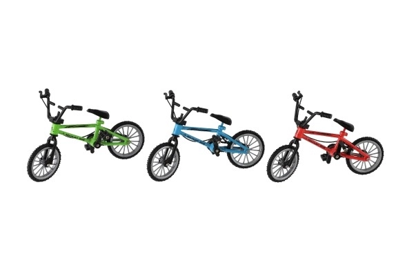 Finger cykel 11x7cm metal/plast