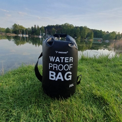 Vandtæt taske 20L sort 23566