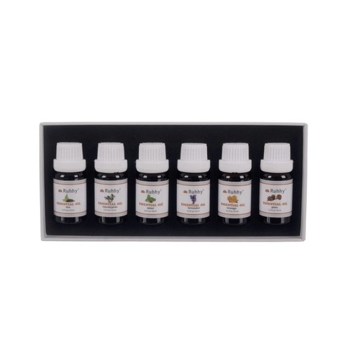 Sæt af 6 essentielle olier á 10 ml