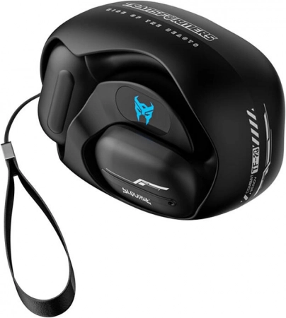 Åbne sportslige trådløse TWS-hovedtelefoner TRANSFORMERS, sort