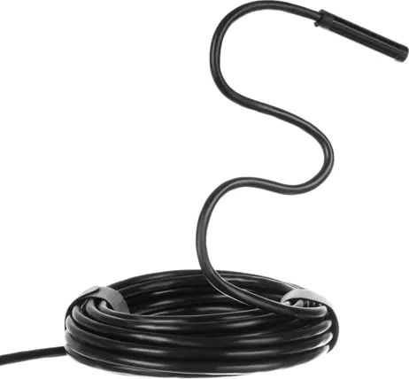 Fleksibel 5 m kabel og kompakt 8 mm kamera