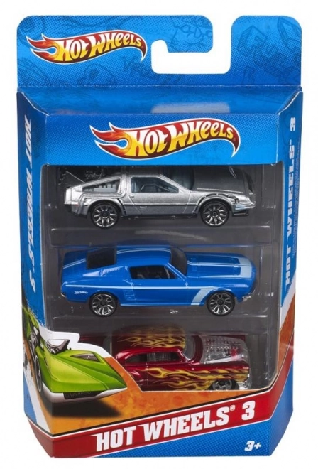 Hot Wheels bilmester sæt 3 stk