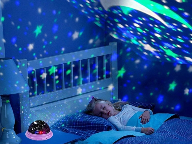 Stjerneprojektor med LED belysning