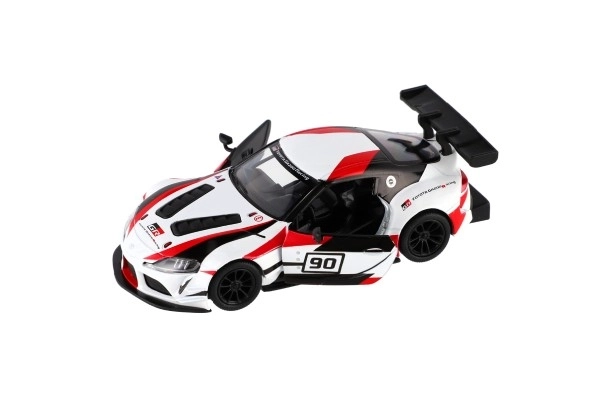 Auto Kinsmart Toyota GR Supra Racing metal 13 cm