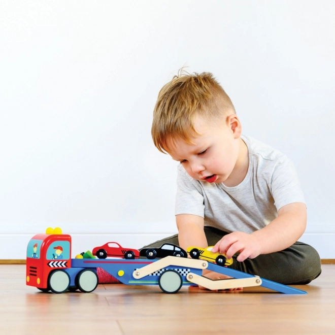 Trælastbil med biler Le Toy Van