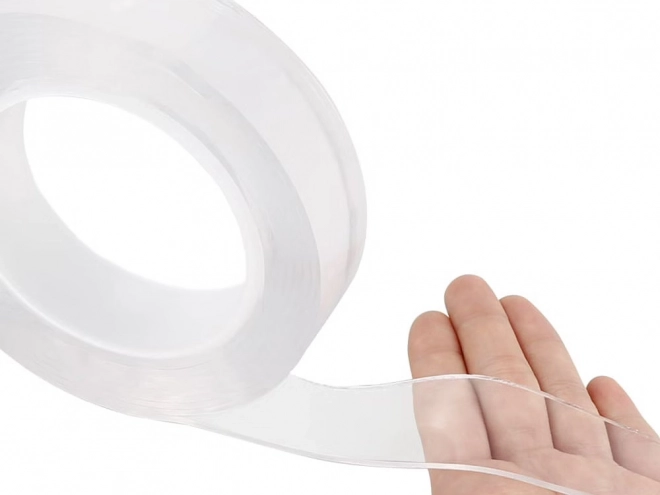 Klar dobbeltklæbende nano tape 5 meter