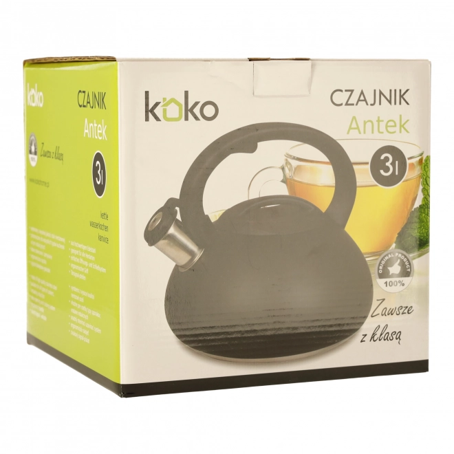 KOKO ANTEK kedel 3l sort