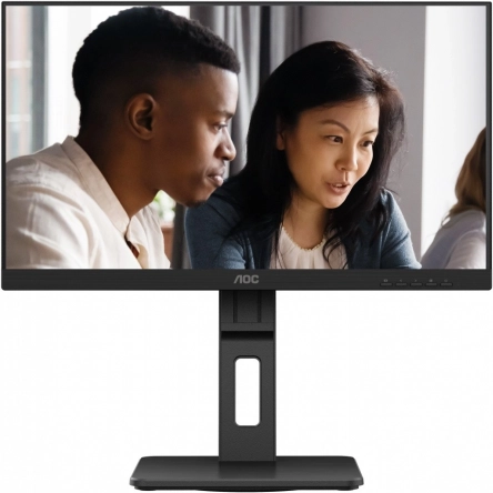 Skærm AOC 21,5" VA med pivot, HDMI/DP og højttalere