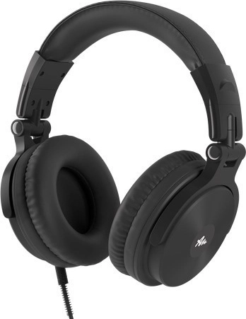Audictus Voyager sorte kablede over-ear-hovedtelefoner med mikrofon