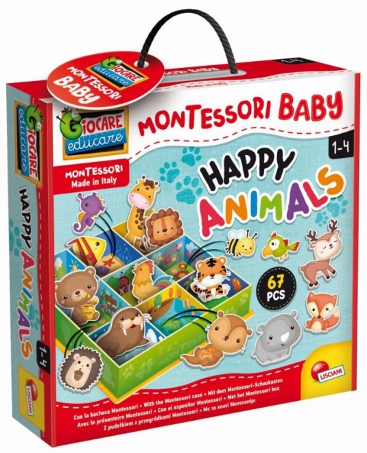 Montessori baby boks - dyr