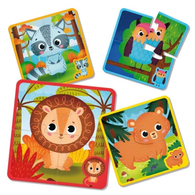 MONTESSORI BABY TOUCH - Puslespil