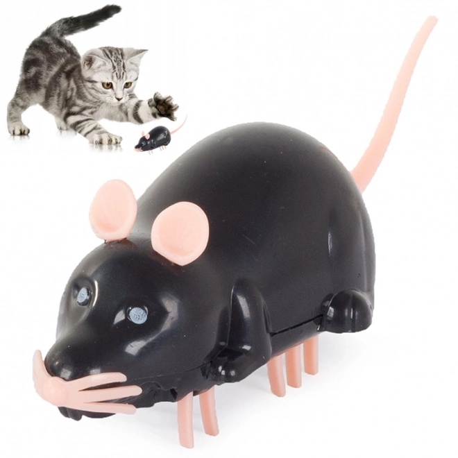 Elektrisk vibrerende mus til katte