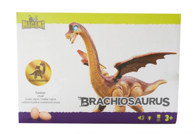 Batteridrevet dinosaur, lægger æg