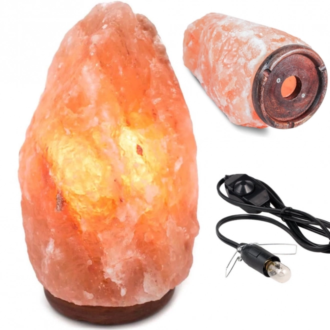 Stor himalayansk saltlampe ionisator