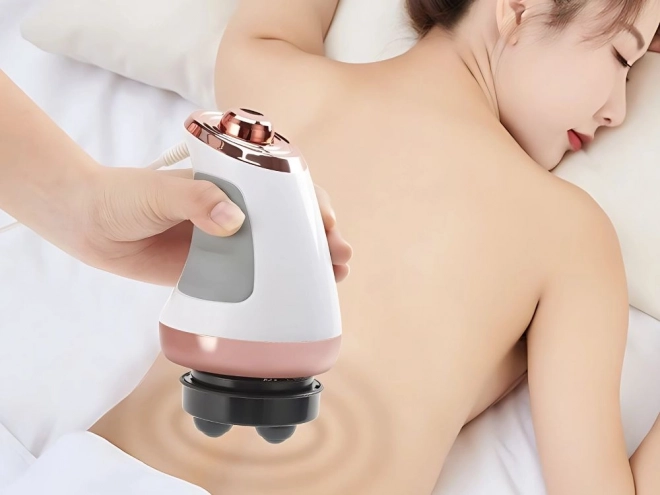 Massageapparat til kroppen mod cellulite
