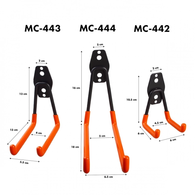 Vægbeslag til garage 50 kg MC-443