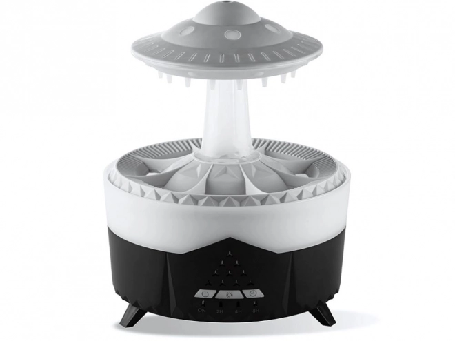 Luftfugter og aromatisk diffuser i UFO-form