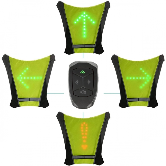 LED vest / rygsæk MCE420