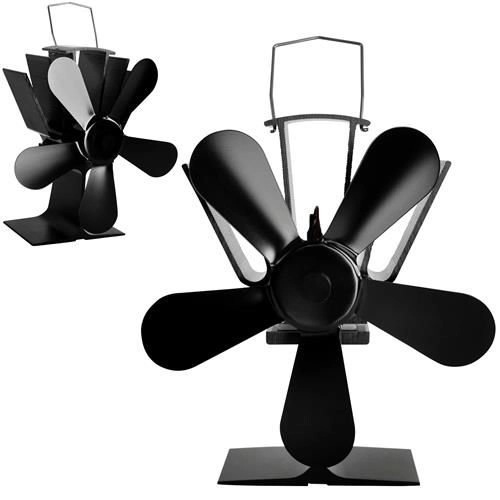 5-bladet pejseventilator