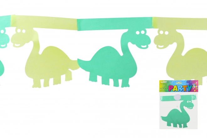 Guirlande med dinosaurer - 3 m