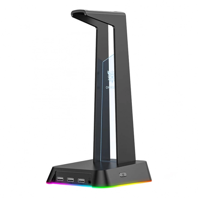 Onikuma hovedtelefonstativ med RGB-belysning