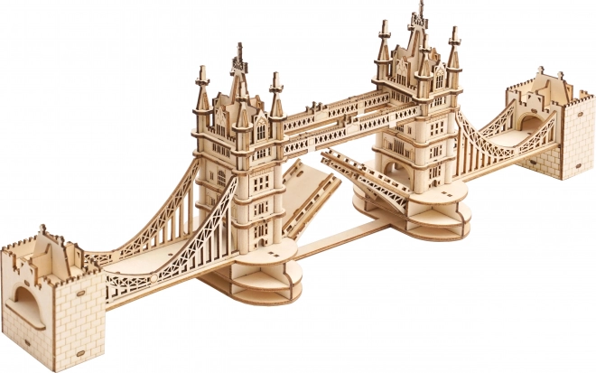 RoboTime træ 3D puslespil bro Tower Bridge lysende