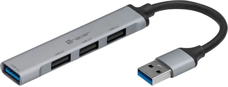 USB-hub TRACER H41, 4-ports, 1× USB 3.0 + 3× USB 2.0