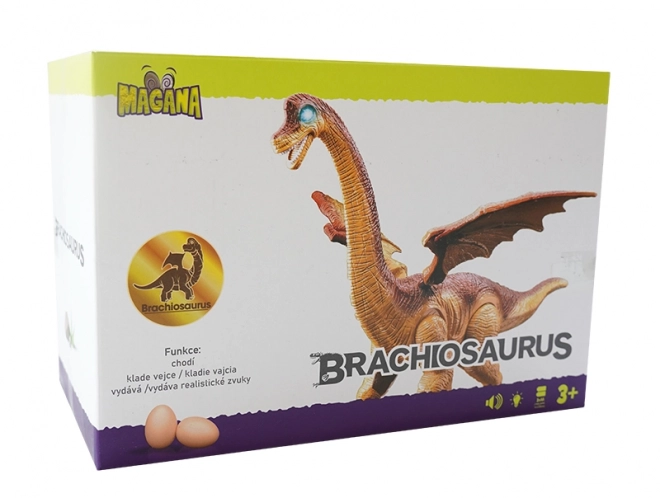Batteridrevet dinosaur, lægger æg