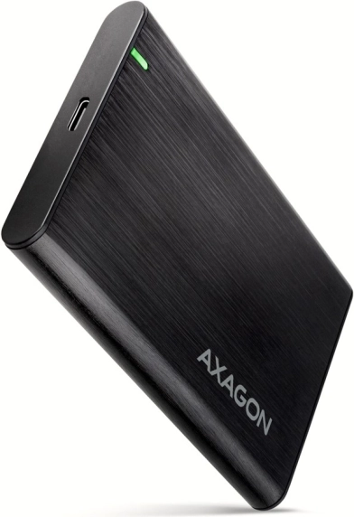 Skrueløst eksternt aluminiumskabinet til USB-C 3.2 Gen 1 - SATA 6G for 2,5" SSD/HDD