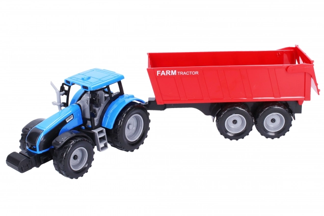 Traktor med anhænger 42 cm