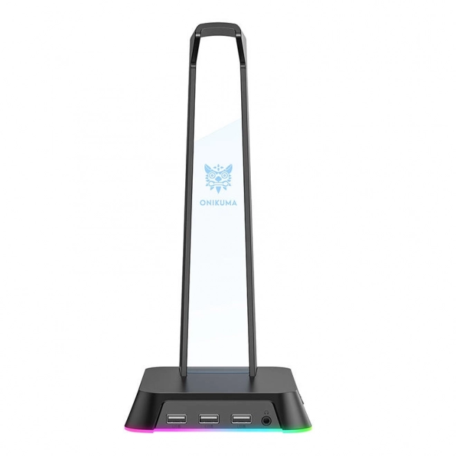 Onikuma hovedtelefonstativ med RGB-belysning
