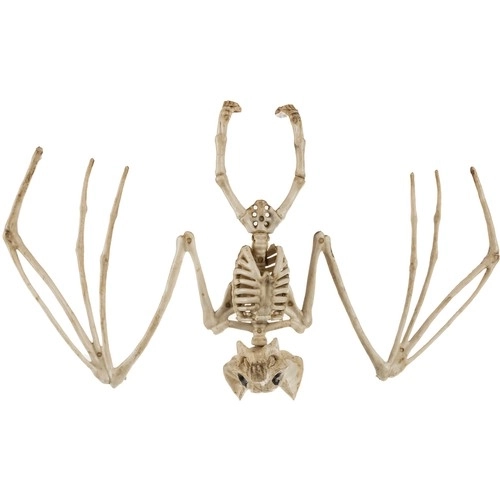 Flagermusens skelet - dekoration 30 cm Malatec