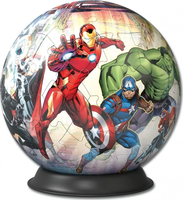 Puslespil-Kugle Marvel: Avengers 72 brikker