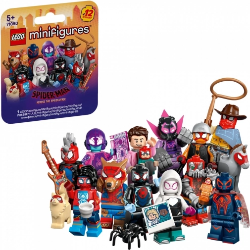 Minifigur LEGO Marvel Spider‑Man: På tværs af Spider‑Verset (1 stk., tilfældigt udvalg)