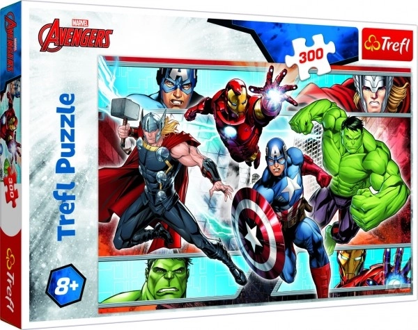 Puslespil 300 brikker Avengers fra Disney Marvel