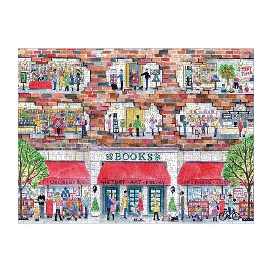 Galison Puzzle I Boghandlen 1000 Brikker