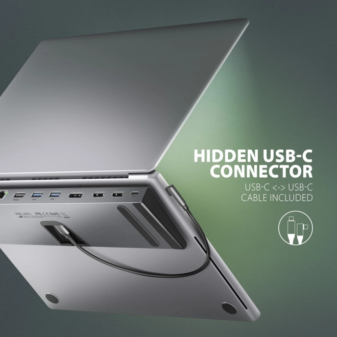 Flereport USB-C hub 11v1 5Gbps