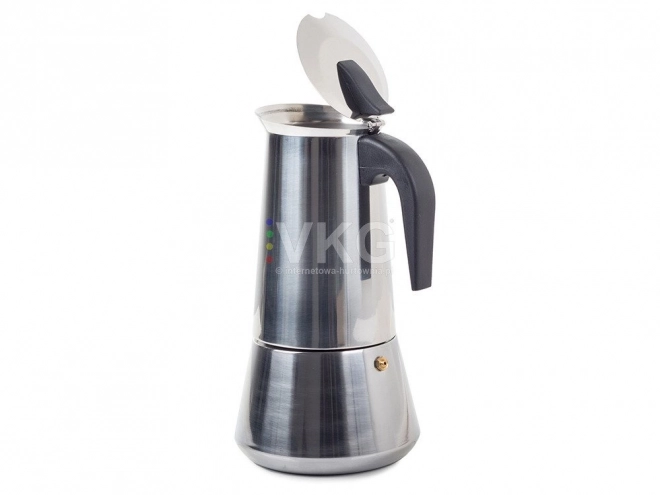 Italiensk moka kaffekande 12 kopper 600 ml rustfrit stål
