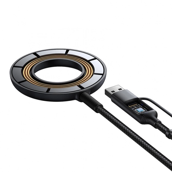 Magnetisk oplader Joyroom USB + USB-C