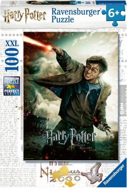 Puslespil 100 brikker XXL Harry Potter Wingardium Leviosa