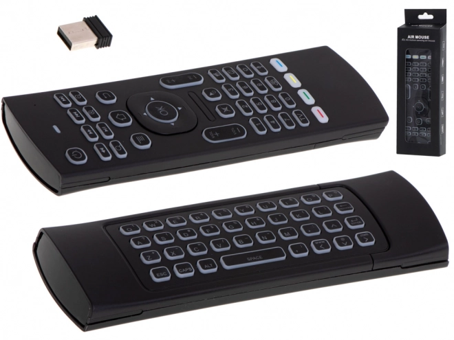 Multifunktionel fjernbetjening med tastatur og mus til Smart TV