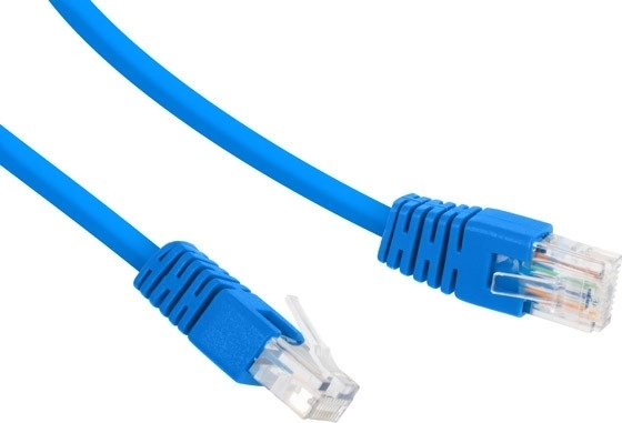 Patchkabel kategori 6 UTP 0,5 m blå