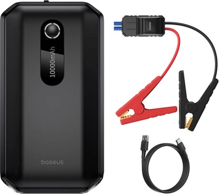 starthjælpsenhed BASEUS Super Energy 10000 mAh 1000 A, sort