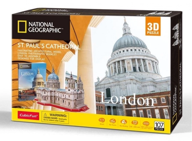 3D puslespil Sankt Pauls Katedral National Geographic