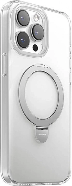 Magnetisk beskyttende Joyroom-cover til iPhone 15 Pro Max gennemsigtig