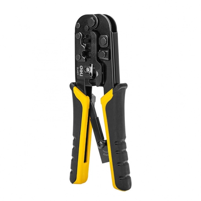 Deli Tools EDL4971 Krimptæng til ethernetstik, 4/6/8P, RJ45/RJ14/RJ12/RJ9
