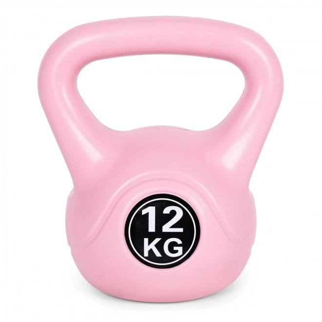 Kettlebell til træning lyserød - 12kg