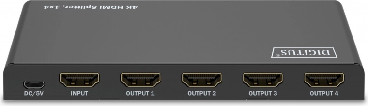 1×4 signalfordeling i 4K/60 Hz