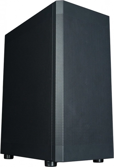 ATX Mid Tower-computerkabinet med 6 blæsere